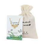 Bracelet abeille en acier inoxydable dans son packaging Liyami Nature