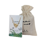 Bracelet renard en acier inoxydable dans son packaging
